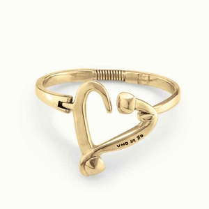 Браслет PUL2309 "ONE LOVE" L Зол. цв.